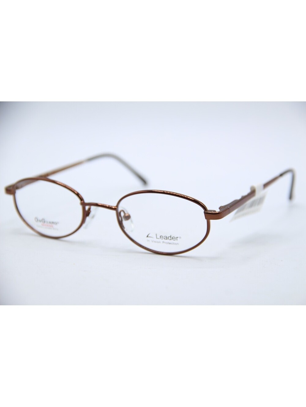 Leader Og101 Choc Chrm On-Guard 3183 Brown Authentic Frames Eyeglasses 48-21